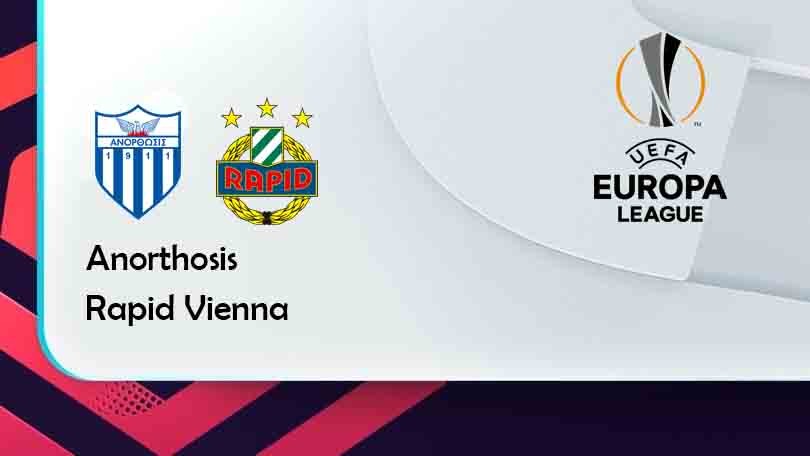 ONE88 Anorthosis vs Rapid Vienna – Tip bóng đá miễn phí hôm nay 00h00 – 13/08/2021 – Sơ loại Europa League