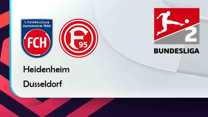 ONE88 Heidenheim vs Dusseldorf – Tip bóng đá miễn phí hôm nay 23h30 – 29/04/2022 – Hạng 2 Đức