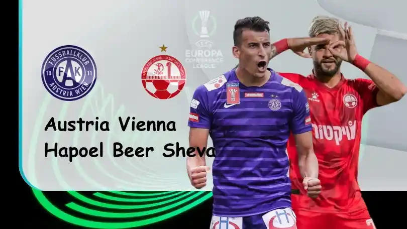 ONE88 Austria Vienna vs Hapoel Beer Sheva – Nhận định kèo bóng đá – 23h45 – 08/09/2022 – UEFA Europa Conference League